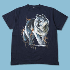 Vintage 1993 Wolf T-Shirt XLarge
