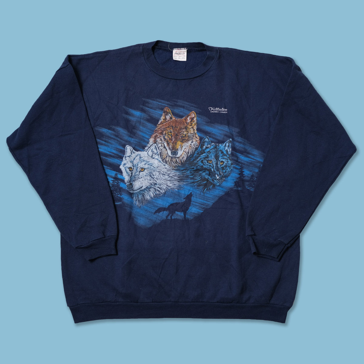 Vintage Killaloe Wolf Sweater XXL Double Double Vintage