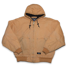 Vintage Hooded Workwear Jacket Medium / Large - Double Double Vintage