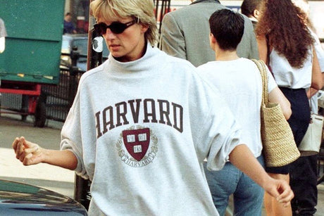 Princess Diana Harvard College Sweatshirt at Double Double Vintage