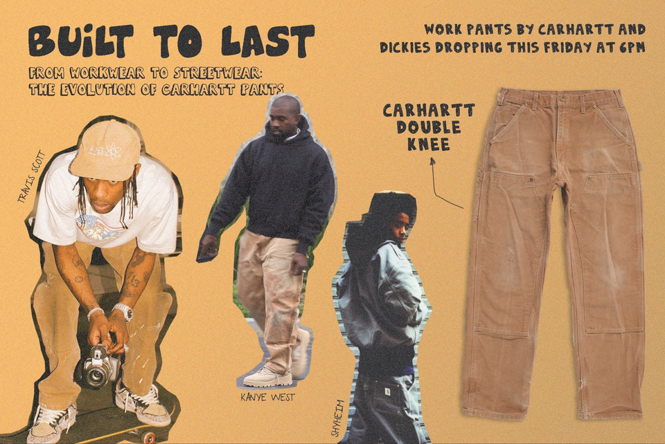 Y2K Carhartt Double Knee Patched Work Pants in Tobacco Size 35x30  eBay