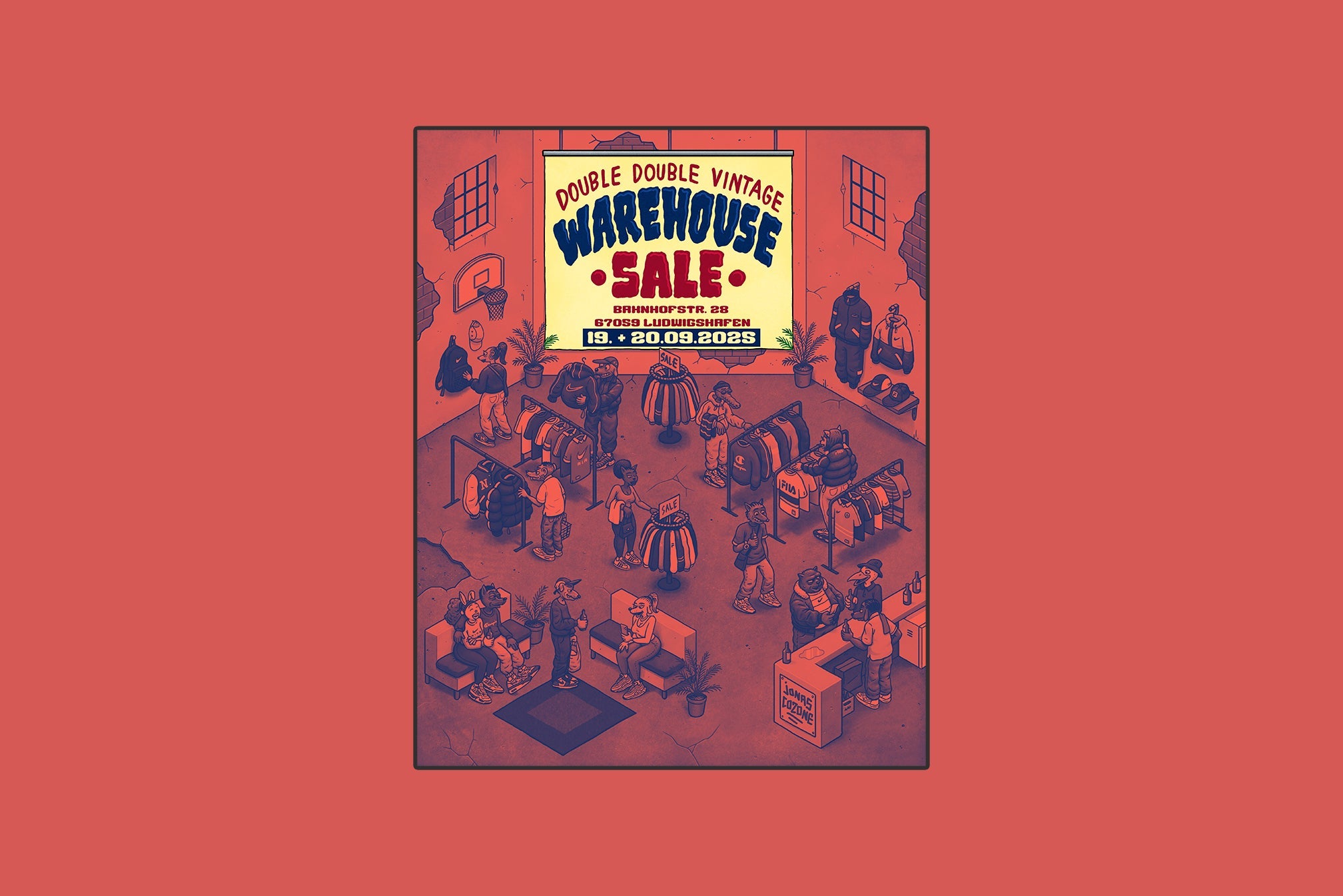 Vintage Warehouse Sale am 19. & 20. September 2025 in Ludwigshafen