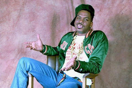 Luther Campbell of 2 Live Crew in his green Miami Hurricanes Starter Jacket
