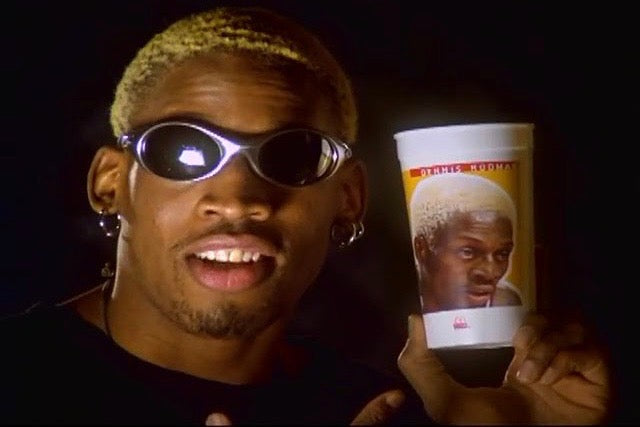 Dennis Rodman McDonald's cups shops