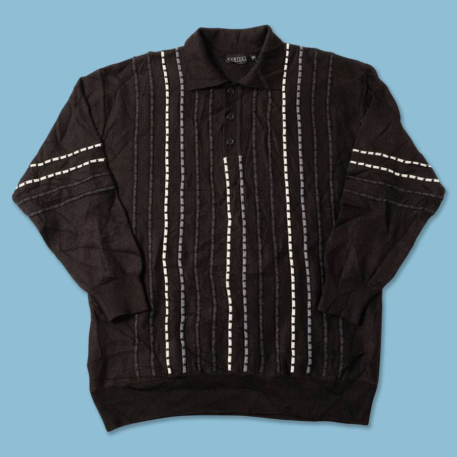 Vintage Coogi style Knit Sweater Large 