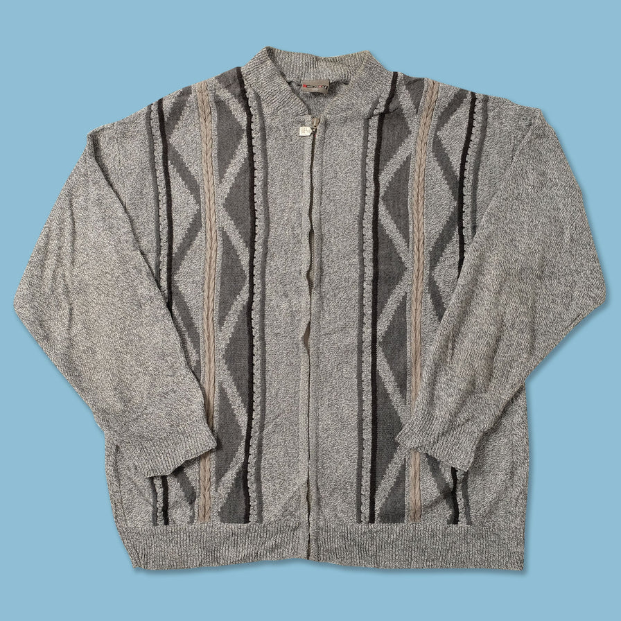 Vintage Knit Jacket Large 