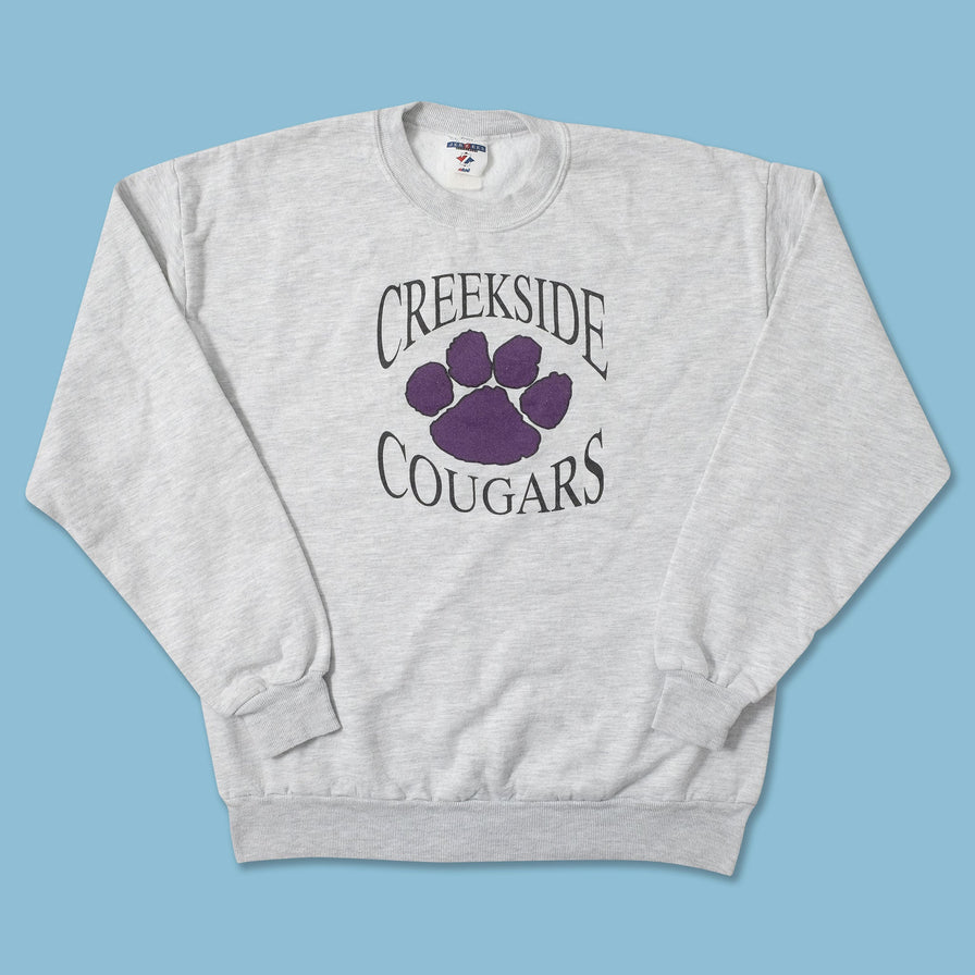 Vintage Creekside Cougars Sweater Large 