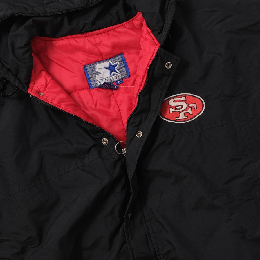 Vintage Starter San Francisco 49ers Padded Jacket XLarge 