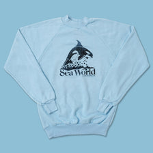 Vintage Women's Sea World Sweater Small 