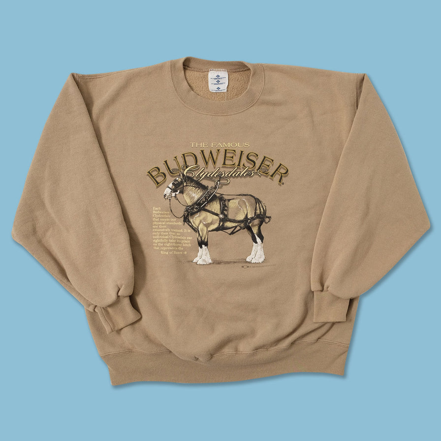 Vintage Budweiser Sweater Large 