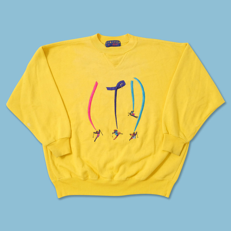 Vintage Women's Ski Sweater Small 