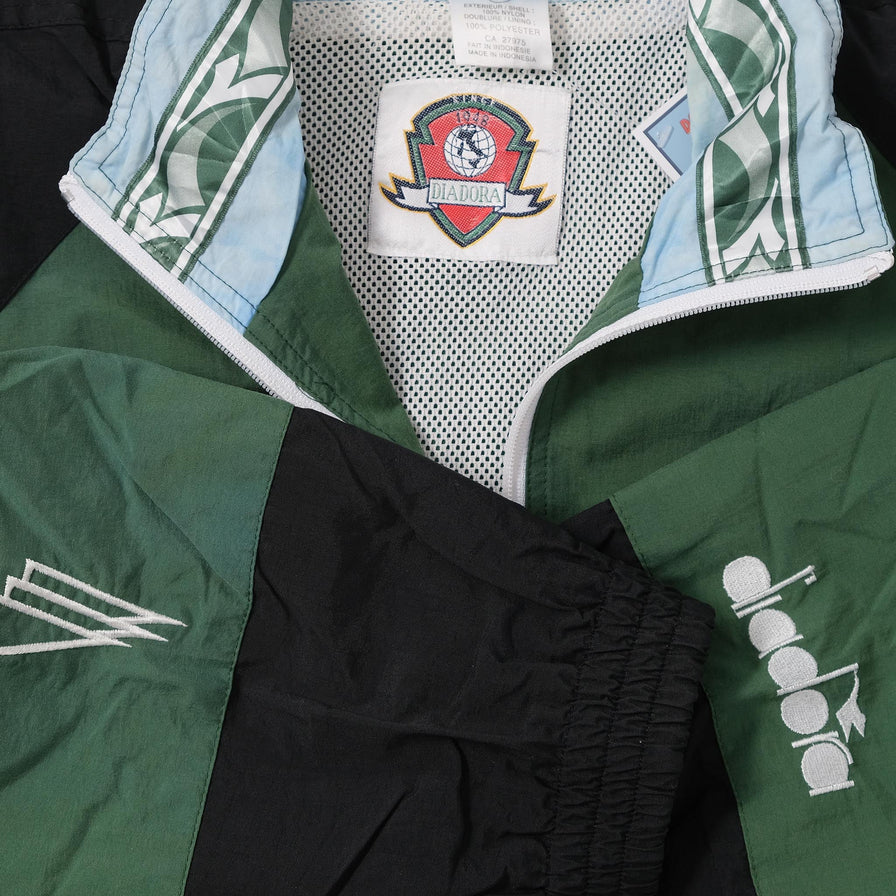 Vintage Diadora Track Jacket Large 
