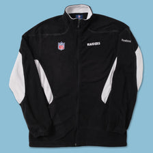 Oakland Raiders Fleece Jacket Medium 