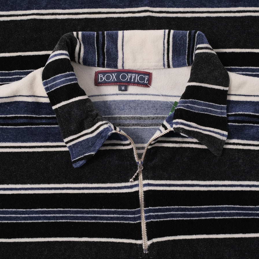 Vintage Collared Q-Zip Fleece Medium 