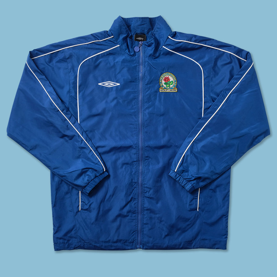 Vintage Umbro Blackburn Rovers Track Jacket Large 