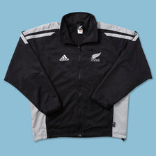 2001 adidas New Zealand All Blacks Track Jacket Medium 