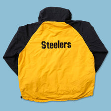 Vintage Reebok Pittsburgh Steelers Padded Jacket XXL 