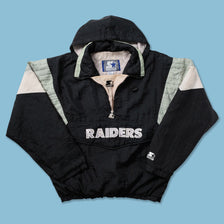 Vintage Starter Los Angeles Raiders Anorak XLarge 