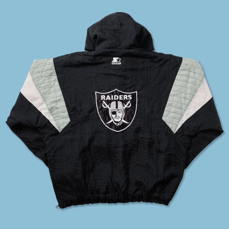 Vintage Starter Los Angeles Raiders Anorak XLarge 