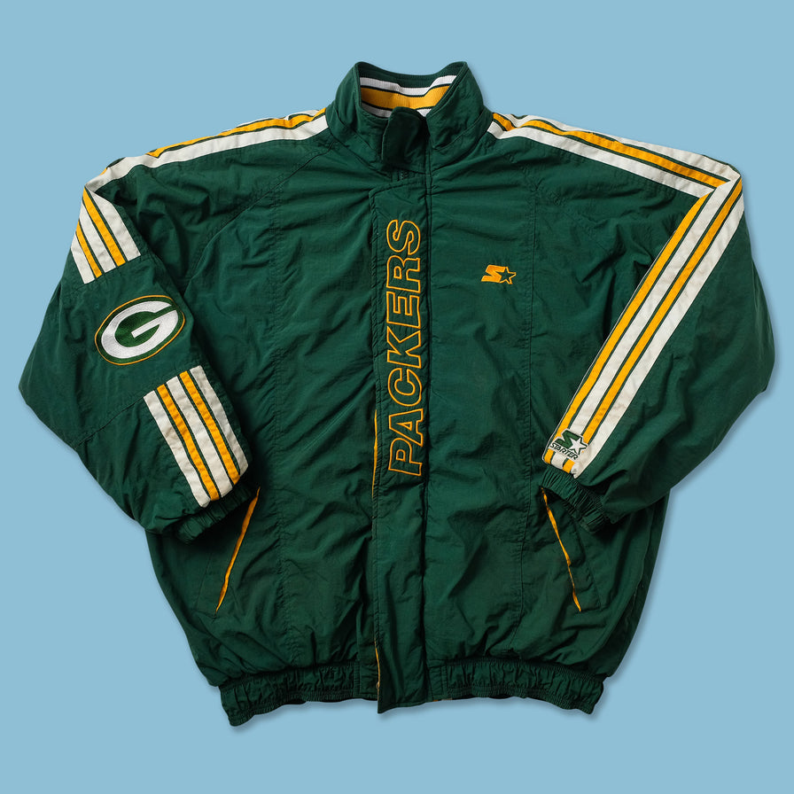 Vintage Starter Greenbay Packers Padded Jacket XXL 