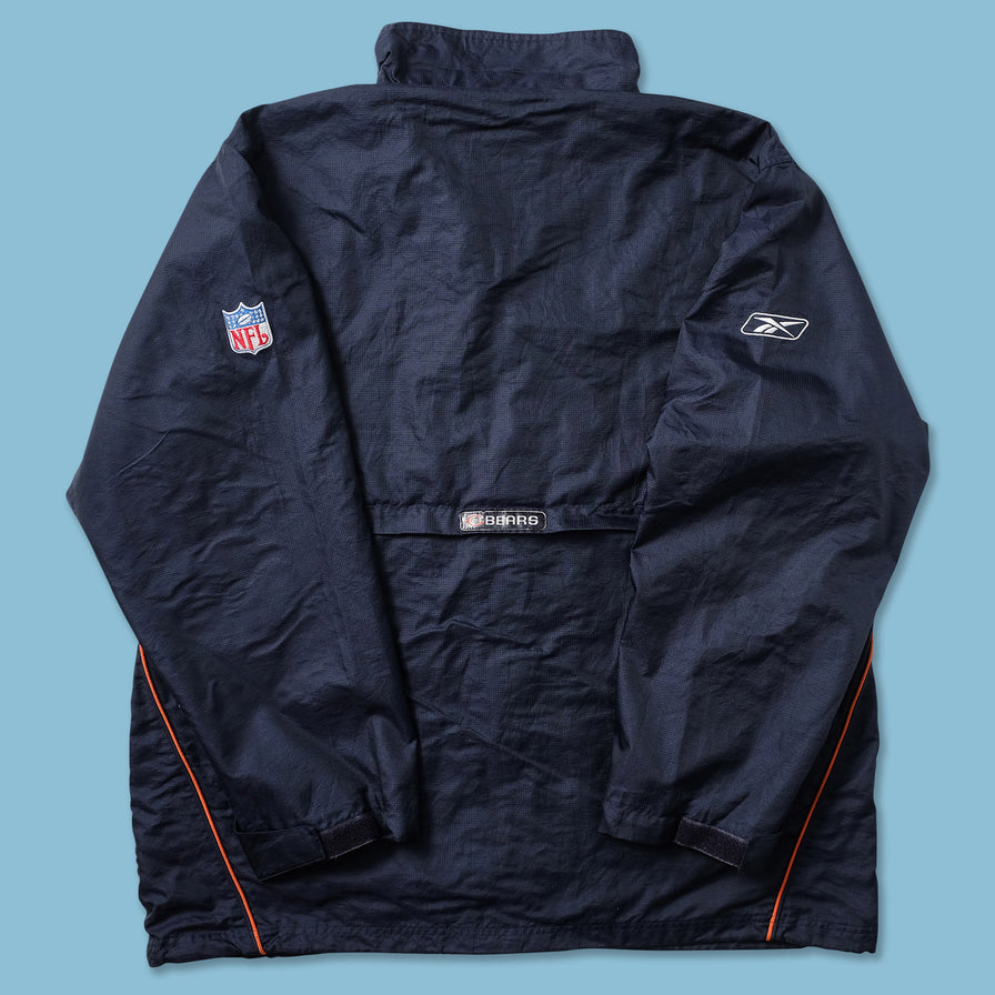 Vintage Reebok Chicago Bears Light Jacket XLarge 