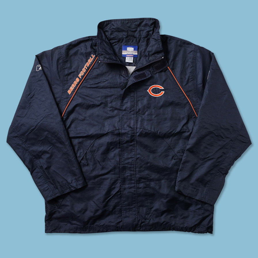 Vintage Reebok Chicago Bears Light Jacket XLarge 