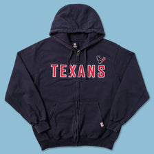 Houston Texans Zip Hoody Medium - Double Double Vintage