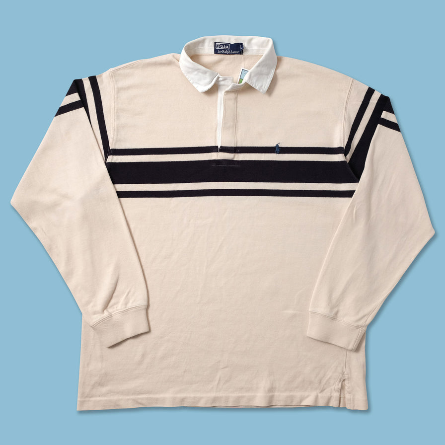 Vintage Polo Ralph Lauren Rugby Sweater Large - Double Double Vintage