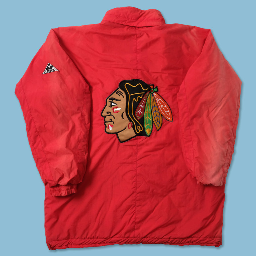 Vintage Chicago Blackhawks Padded Jacket XXL