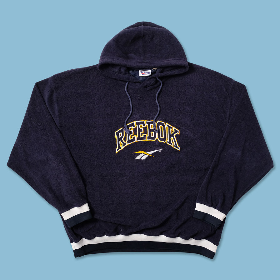 Vintage Reebok Fleece Hoody XXL - Double Double Vintage