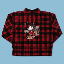 Vintage Mickey Mouse Padded Fleece Jacket XLarge