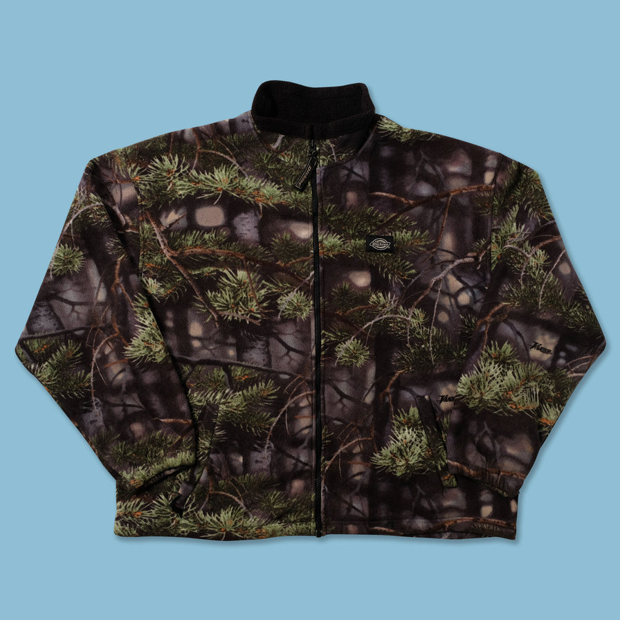 Vintage Dickies Real Tree Fleece Jacket XLarge - Double Double Vintage
