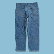 Vintage Carhartt Lined Denim Pants 36x32