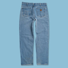 Vintage Carhartt Lined Denim Pants 36x34