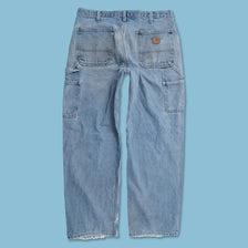 Vintage Carhartt Denim Work Pants 34x30