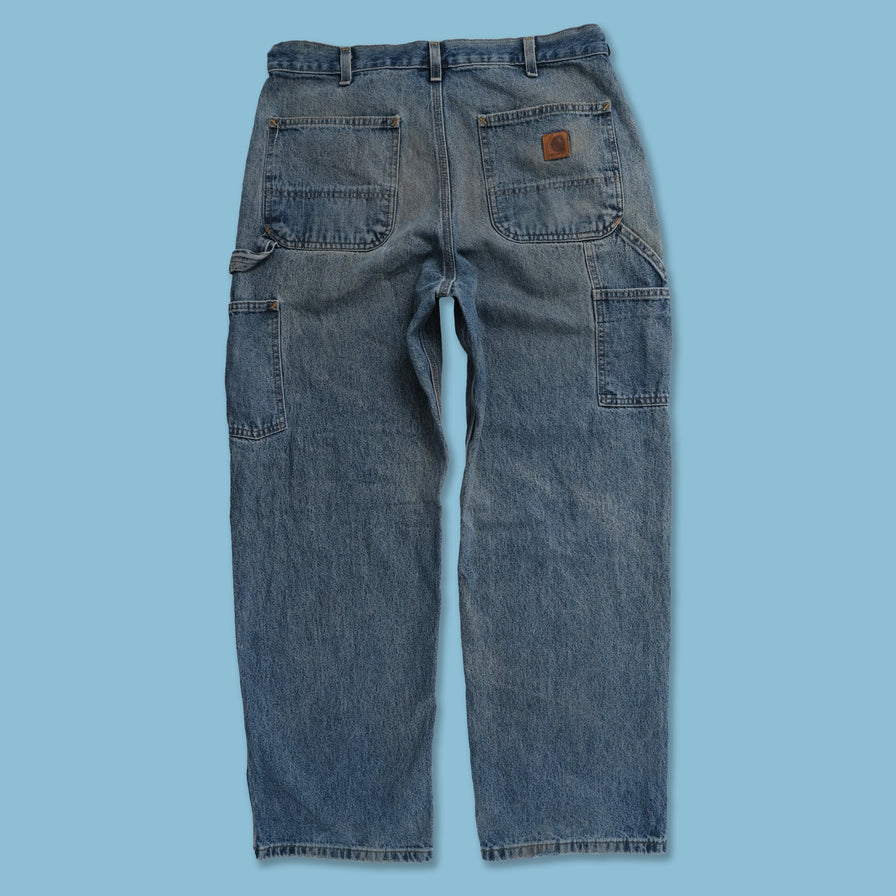 Vintage Carhartt Denim Work Pants 34x30