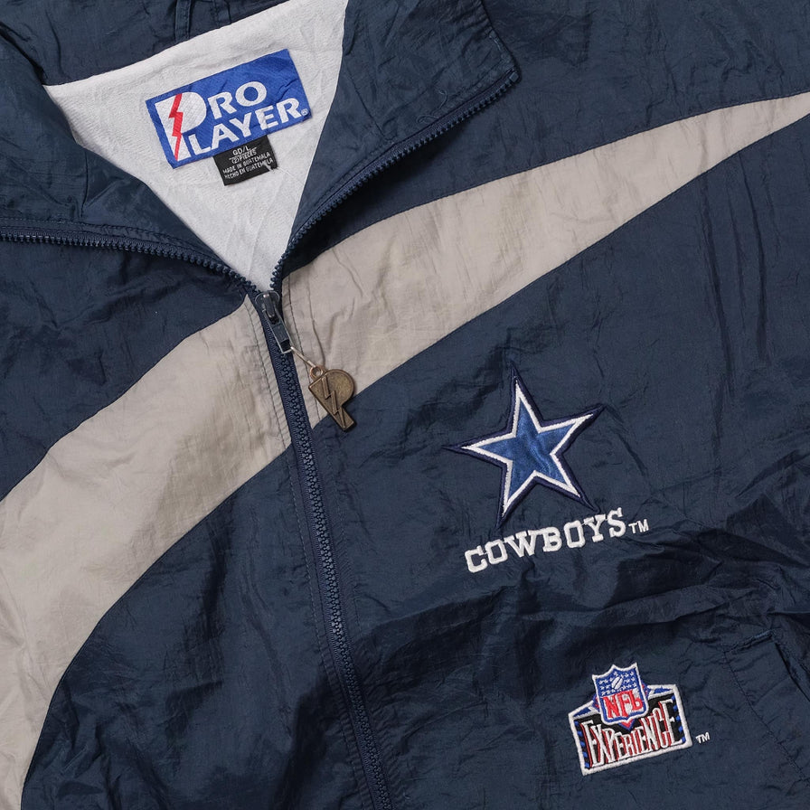 Vintage Dallas Cowboys Track Jacket Medium 