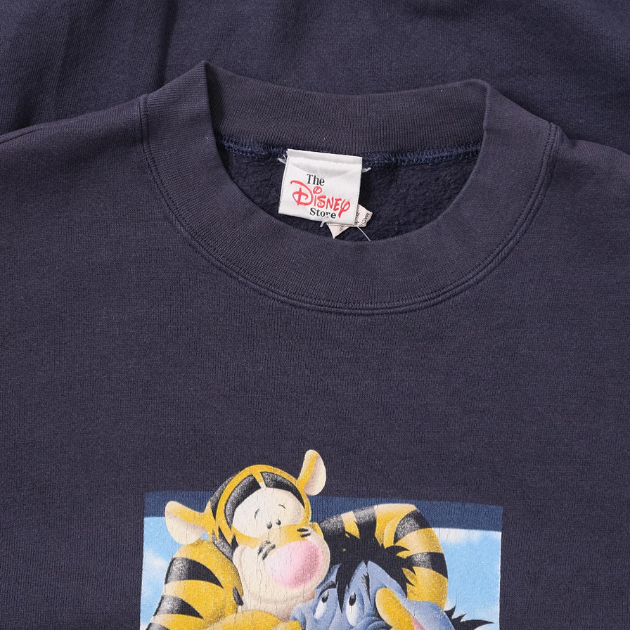 Vintage Tigger & Eeyore Sweater Large 