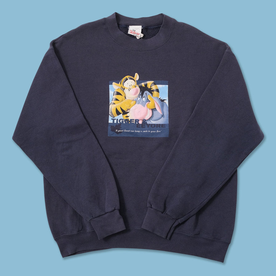 Vintage Tigger & Eeyore Sweater Large 