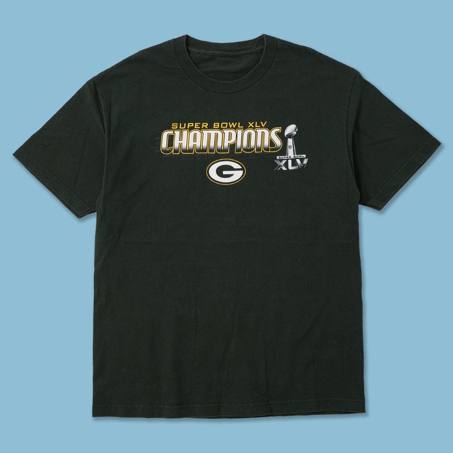 Vintage Green Bay Packers Super Bowl T-Shirt Large 