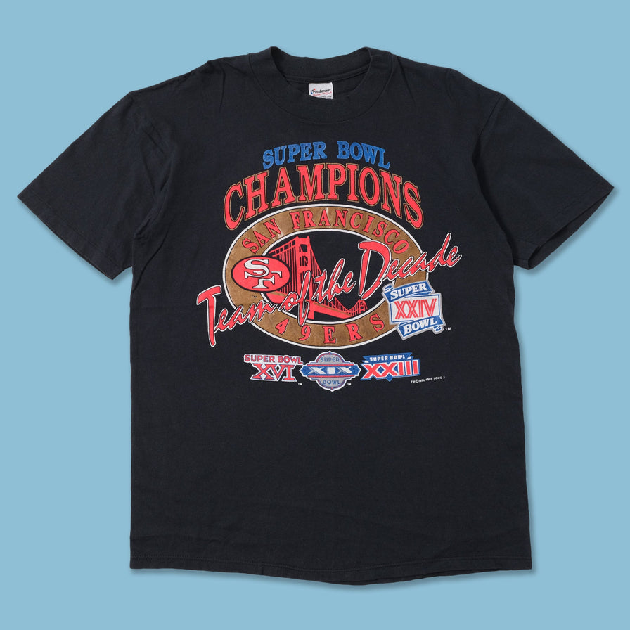 1989 San Francisco 49ers Champions T-Shirt Medium 