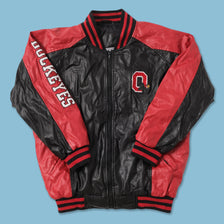 Vintage Women's Ohio State Buckeyes College Leather Jacket XSmall 