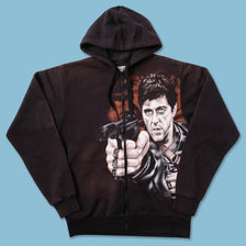 Y2K Scarface Zip Hoody Medium 