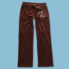 Women's Y2K Velour Sweat Pants Medium 