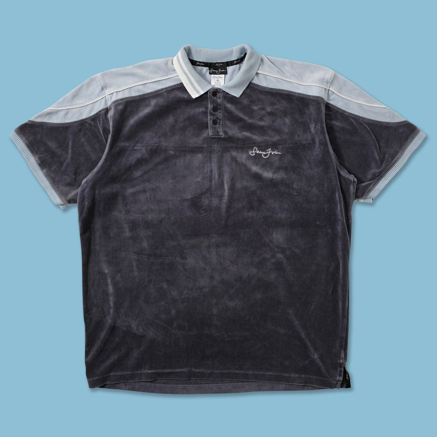 Y2K Sean John Velour Polo XXLarge 