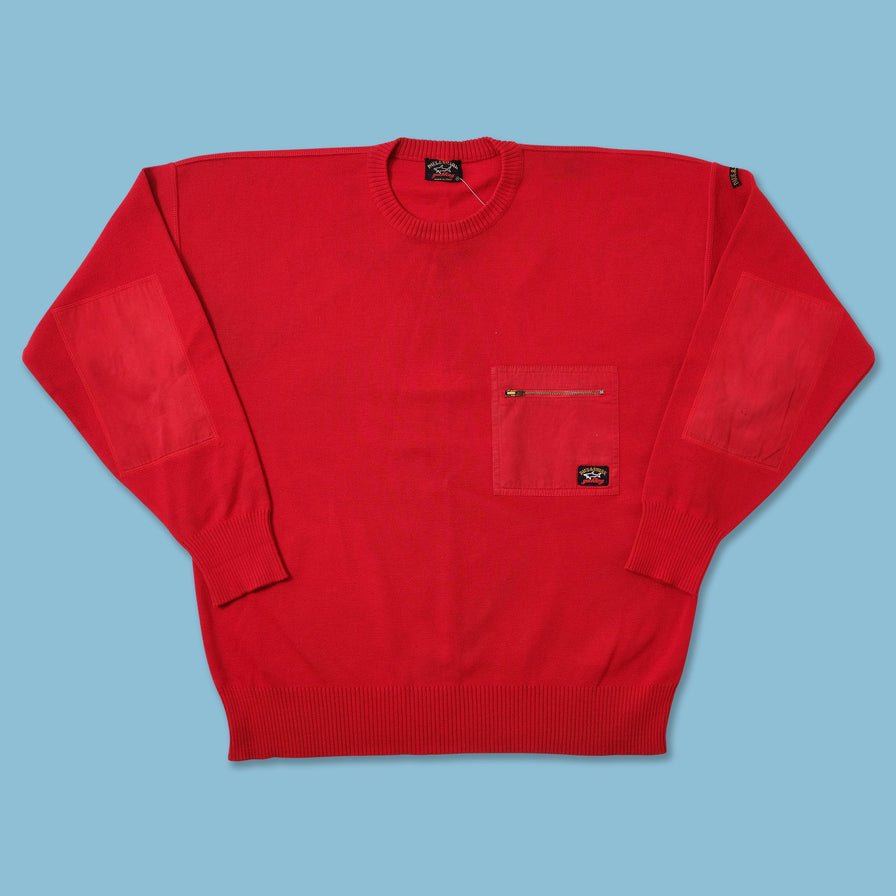 Vintage Paul Shark Knit Sweater XLarge 