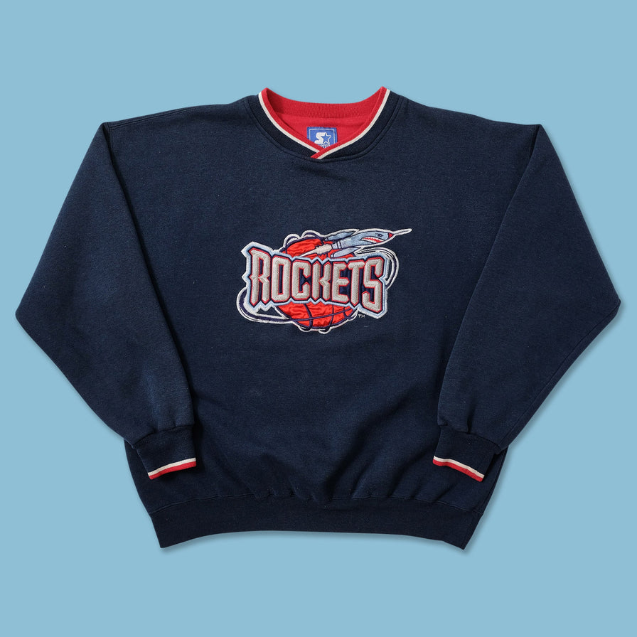 Vintage Starter Houston Rockets Sweater Large 