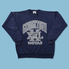 Vintage Georgetown Hoyas Sweater Medium 