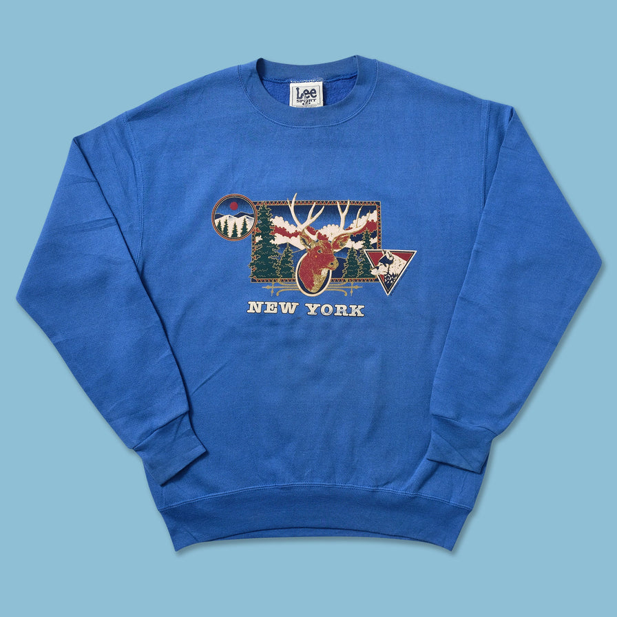 Vintage New York Nature Sweater Medium 