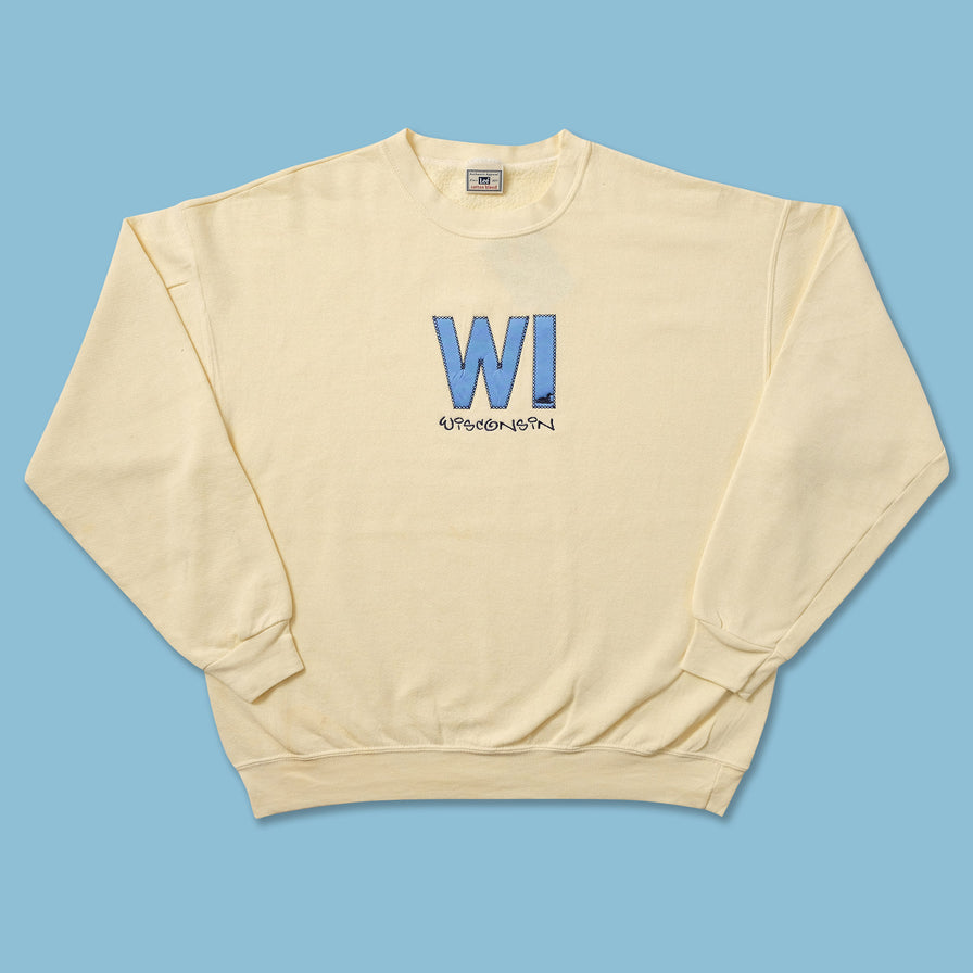 Vintage Wisconsin Sweater Large 